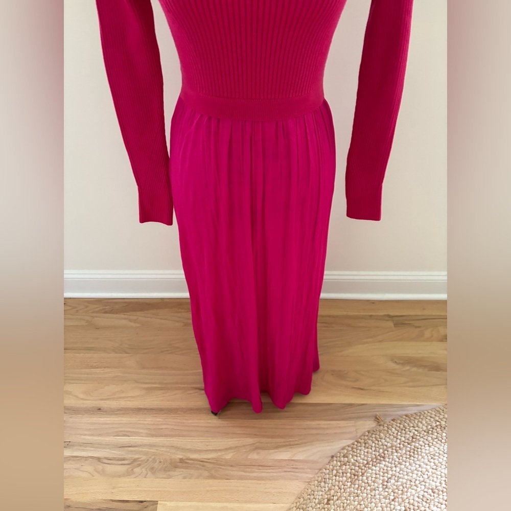 Anthropologie pink Long Sleeve Dress - Picture 4 of 10